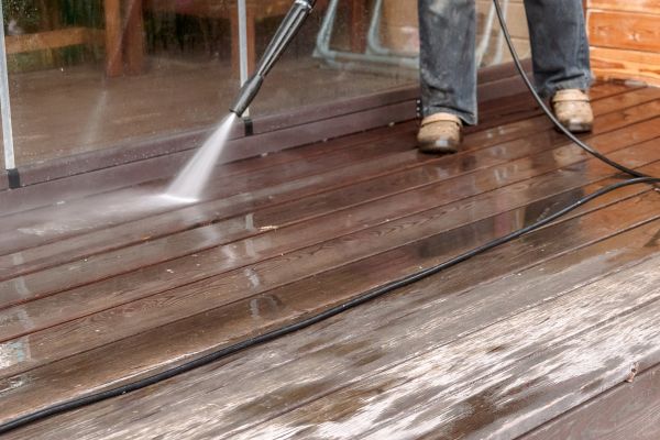 Pool Deck Power Washing in Mount Juliet