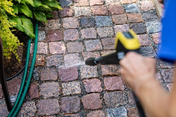 Paver Sidewalk Cleaning in Mount Juliet